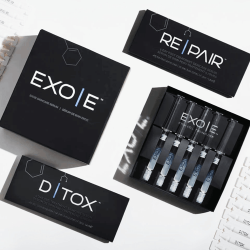 EXO|E - Exosome Skincare System - Master Case (10 syringes + 10 x 30ml D|TOX / 10 x 30ml RE|PAIR)