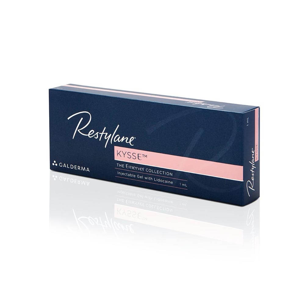 Restylane Kysse syringe – lip filler enhancing volume, texture, and colour