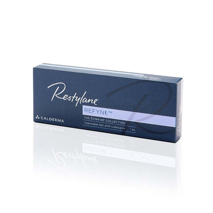 Restylane Refyne syringe – soft dermal filler for dynamic wrinkles and natural expression